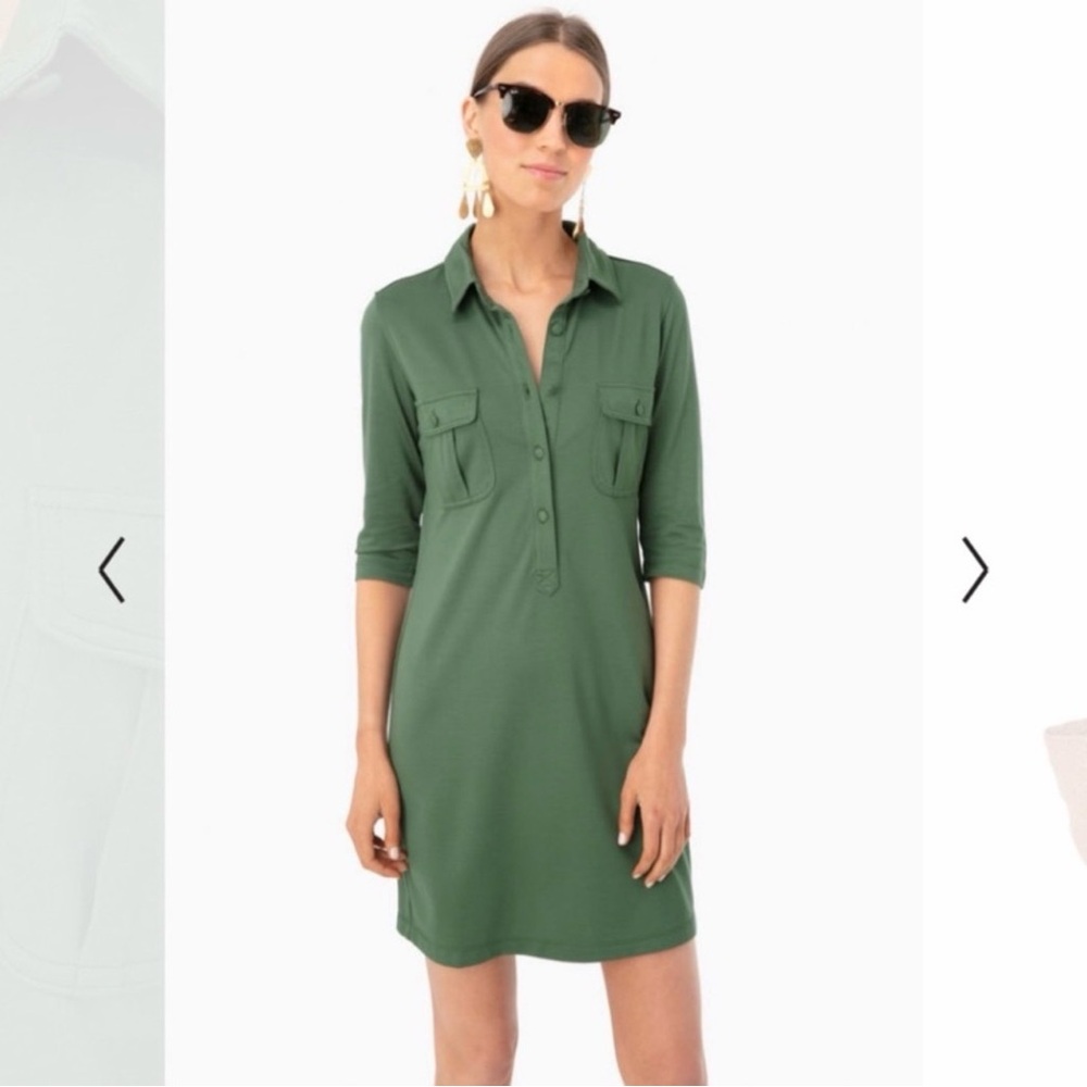 Persifor‎ Winpenny Dress in Rainforest Green size Small
